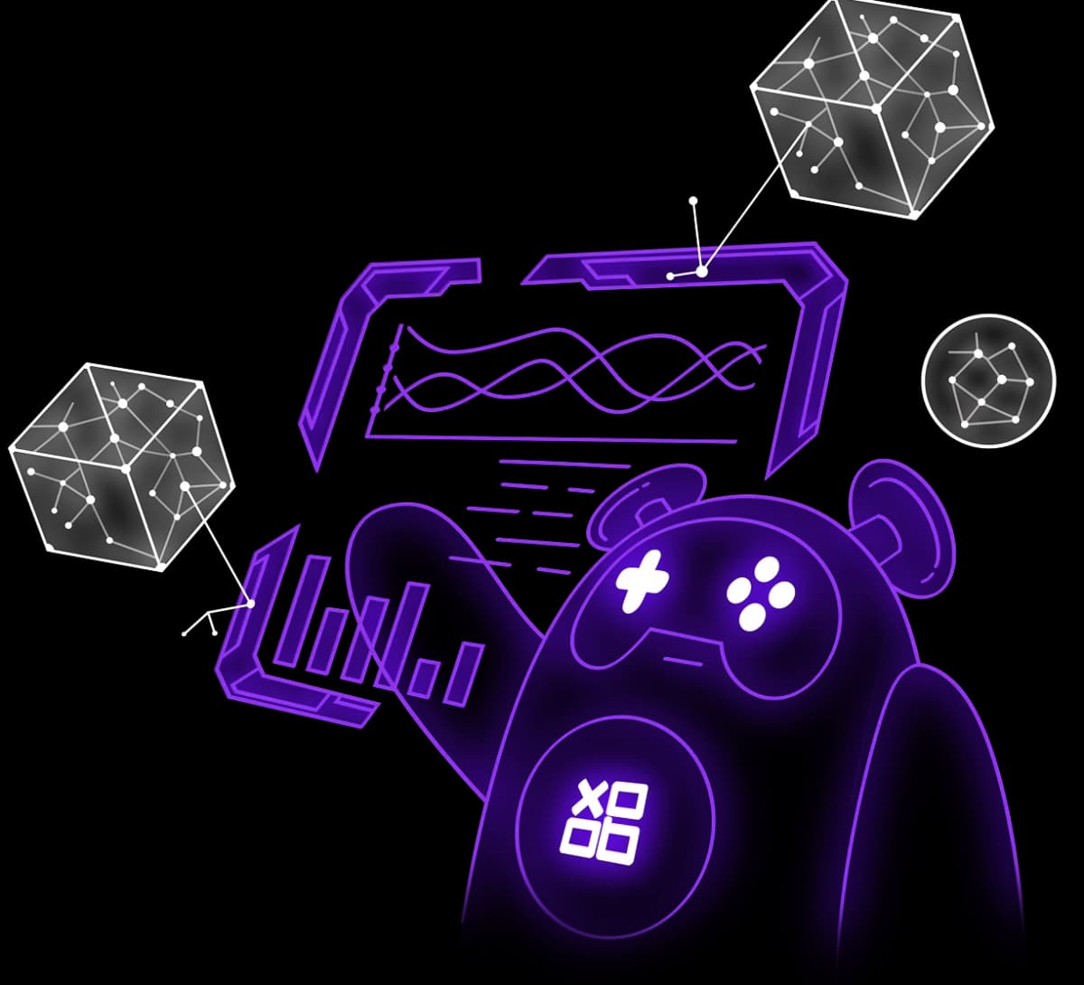 XOOB Network Web3 Illustration